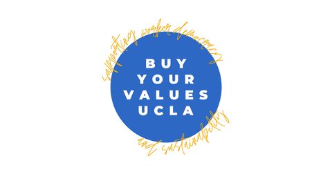 Buy Your Values at UCLA Logo