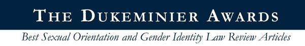 Dukeminier Awards Journal of Sexual Orientation and Gender Identity Law Logo