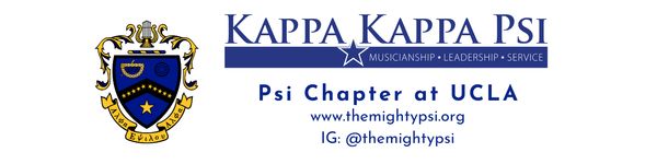 Kappa Kappa Psi - Psi Chapter Logo