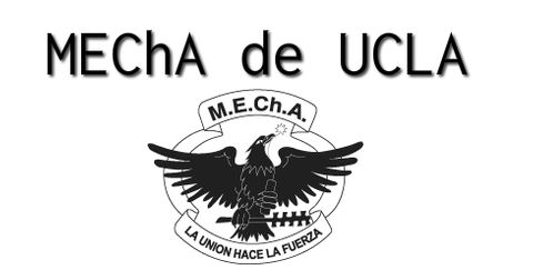 MEChA de UCLA Movimiento Estudiantil Chicana/o de Aztlan Logo
