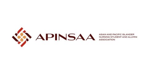 School of Nursing Asian Pacific Islander Nursing Student and Alumni Association (APINSAA)  Logo
