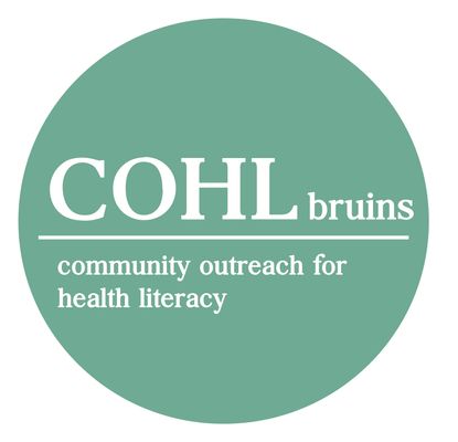 Community Outreach for Health Literacy at UCLA Logo