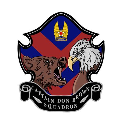 Arnold Air Society - Captain Don Brown Squadron Logo