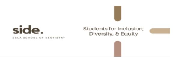 Students for Inclusion, Diversity, and Equity at UCLA (SIDE) Logo