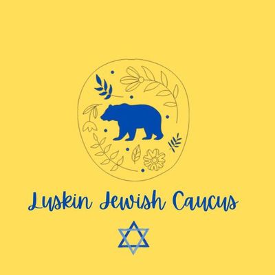Luskin Jewish Caucus Logo