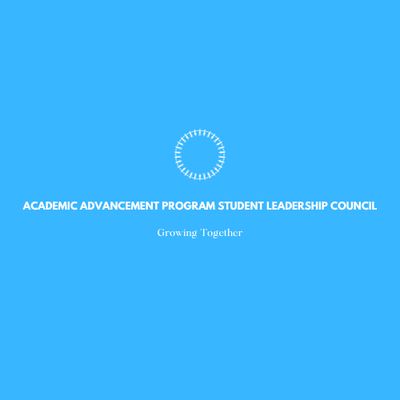 Academic Advancement Program Student Leadership Council Logo