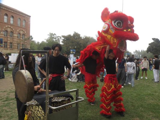 Jade Lotus Lion Dance at UCLA Logo