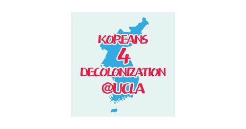 Koreans 4 Decolonization at UCLA Logo