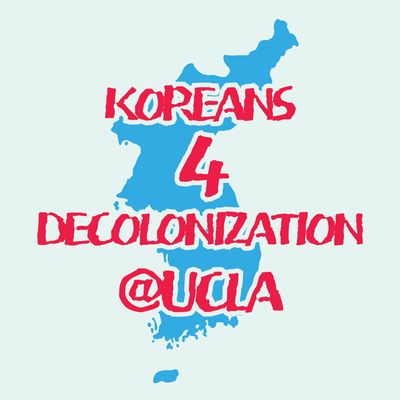 Koreans 4 Decolonization at UCLA Logo