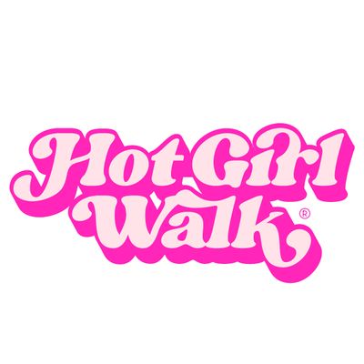 Hot Girl Walk at UCLA Logo