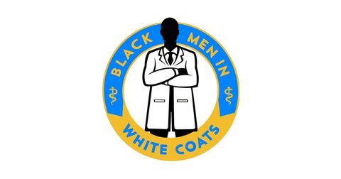 Black Men in White Coats Logo