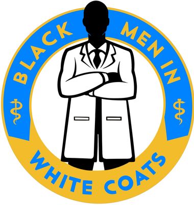 Black Men in White Coats Logo