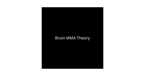 Bruin MMA Theory Logo