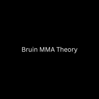 Bruin MMA Theory Logo